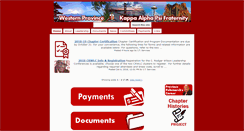 Desktop Screenshot of kapsi-western.org